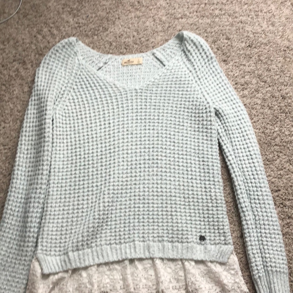 Mint green sweater